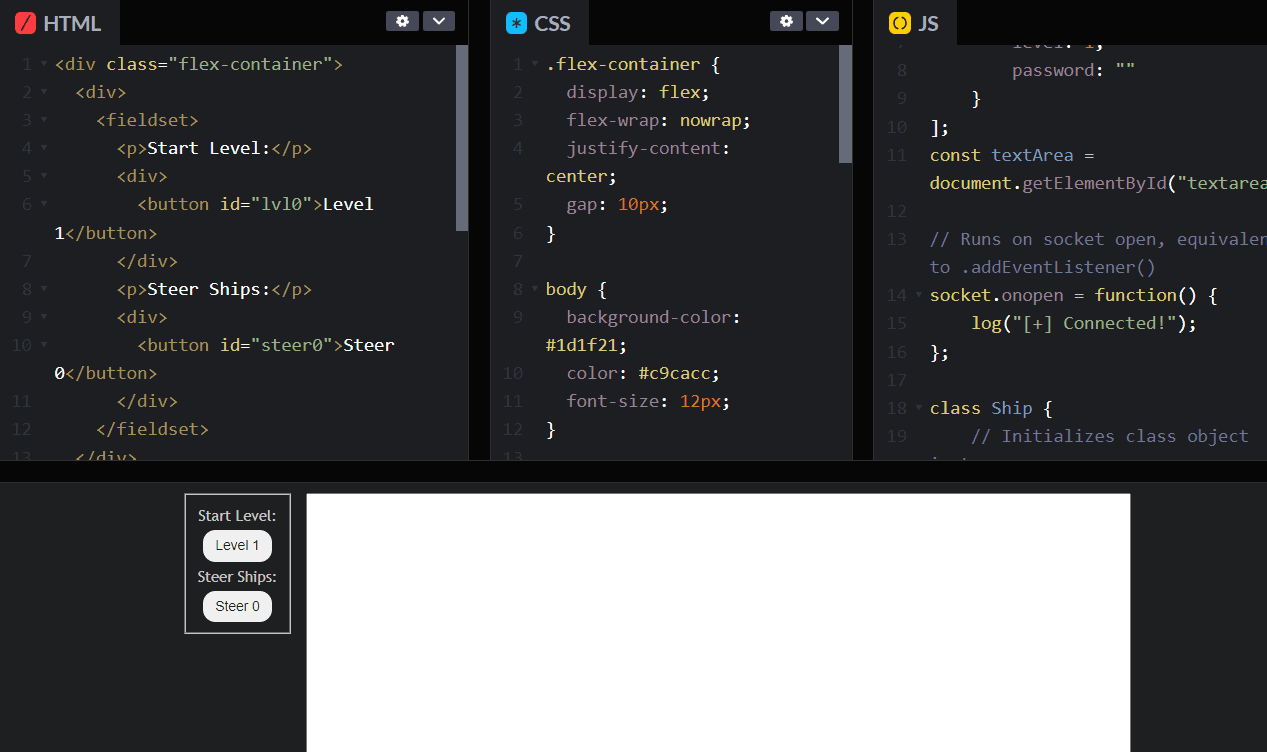 Updated Codepen